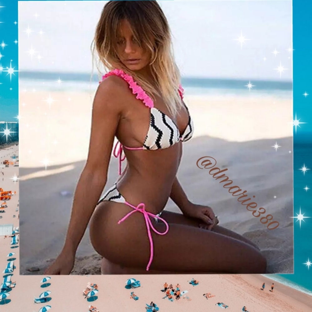 Sexy Bandage striped Bikini
